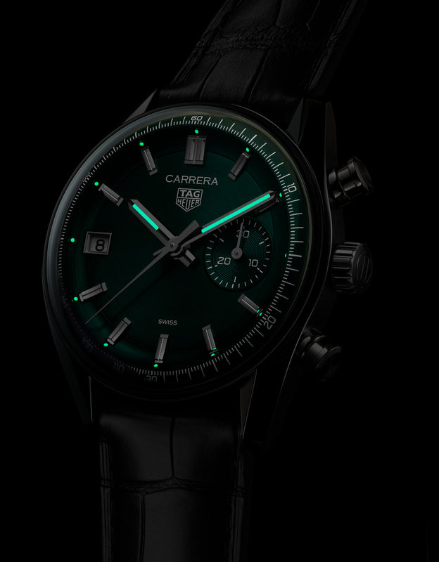 Carrera 39mm Thrilling Teal | Green Dial