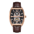 Masterson w/ 24 Hour Hand Brown / Rose Gold Black Dial