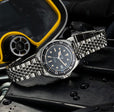 Diver 200M Automatic Vintage Bracelet Diving Watch | Black Dial