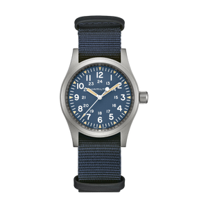 KHAKI FIELD Blue / Fabric Blue Dial