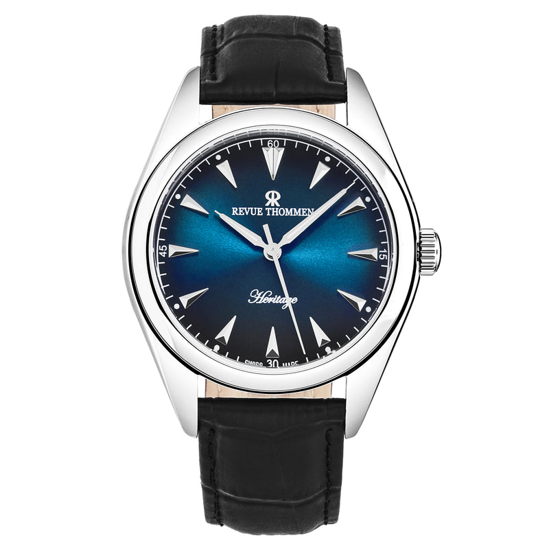 Heritage 21010.2535 / Blue | Blue Dial