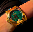 STONED COLLECTION MALACHITE | Green Dial