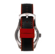 Elijah Automatic Watch W/Date Black/Red | Black Dial