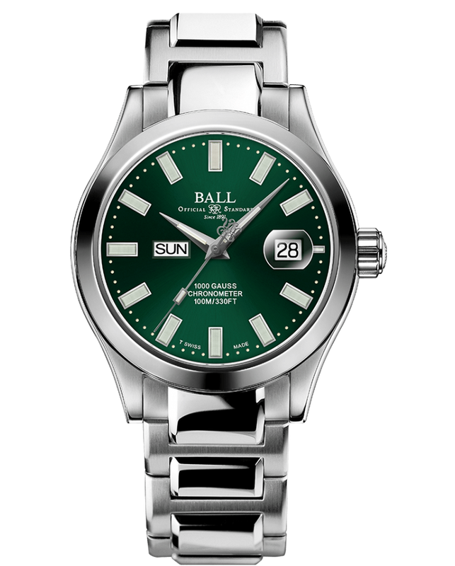 Engineer III Marvelight Chronometer Automatic Watch Green 40mm | Green Dial