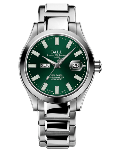 Engineer III Marvelight Chronometer Day/Date (Green / Steel) Green / Steel Green Dial