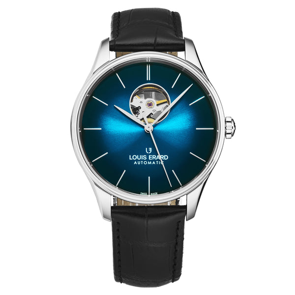 Heritage 60287AA85BAAC82 / Blue/Black | Blue Dial