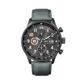 Hawker Hurricane Classic Chronograph Gray / Leather | Gray Dial
