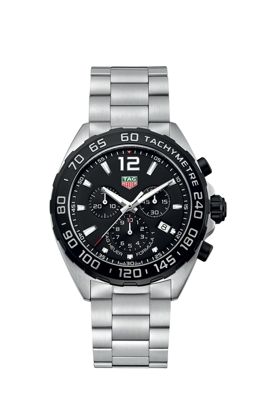 Formula 1 Quartz Black Dial, Black Bezel, Chronograph | Black Dial
