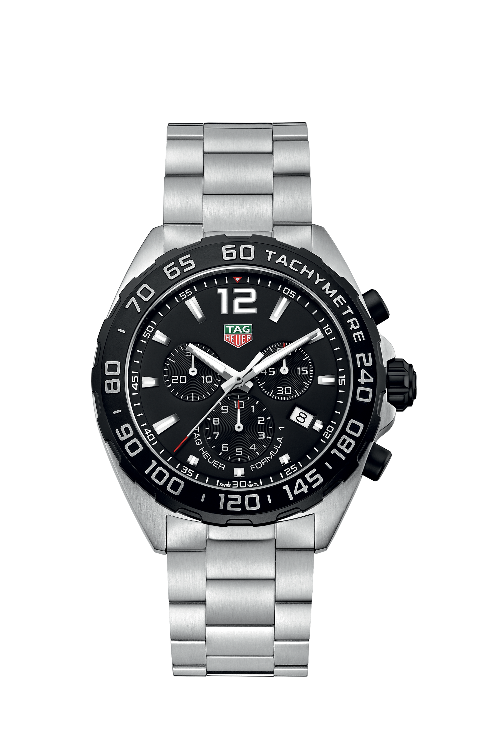 Formula 1 Quartz Black Dial, Black Bezel, Chronograph | Black Dial