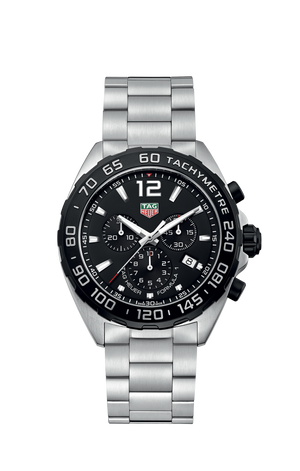 Formula 1 Quartz Black Dial, Black Bezel, Chronograph | Black Dial