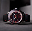 Tropea Automatic Black / Black Leather | Black Dial