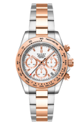 Accelero Chronograph White / Two-tone Stainless Steel | White Dial