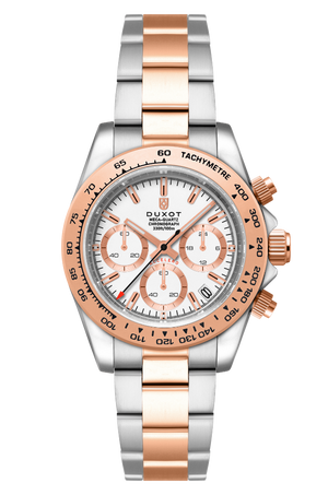 Accelero Chronograph White / Two-tone Stainless Steel | White Dial