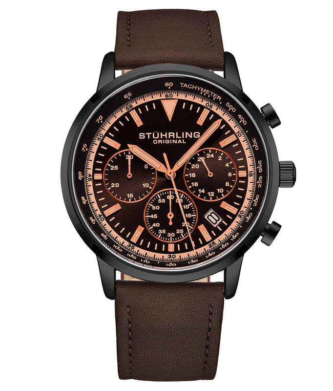 Monaco Dark Brown Dial/ Dark Brown Leather | Brown Dial