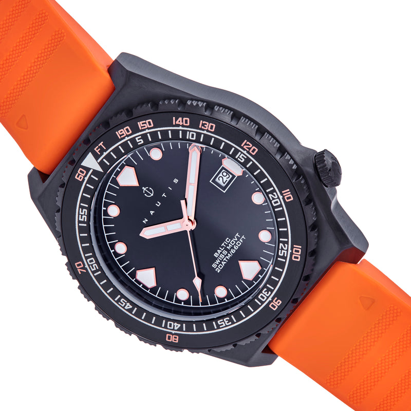 Baltic Orange/Black | Black Dial
