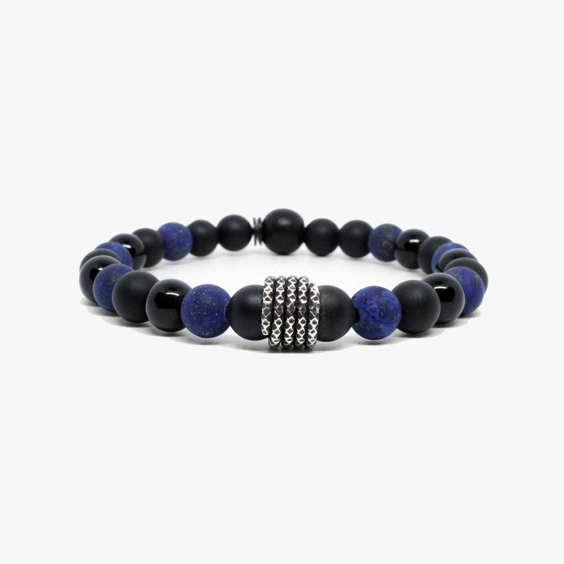 Gemstone, Onyx, Sterling, Blue  |  Dial