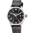 Vaughn Gevril Sellita SW330 GMT Swiss Made Pilot watch | Black Dial