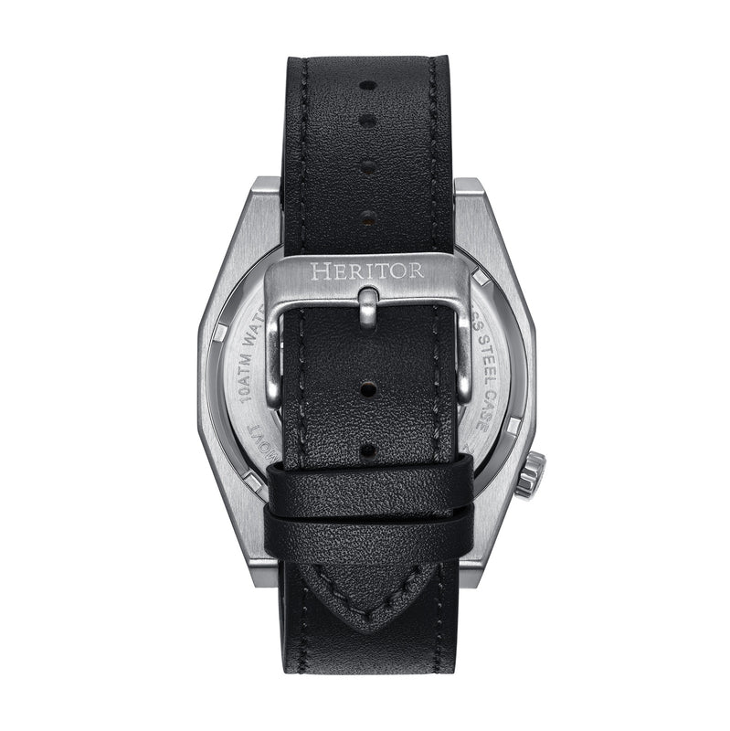 Amadeus Skeleton Watch Black / Silver | Black Dial