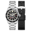 Fleuss Automatic Severn Edition Black / Stainless Steel | Black Dial