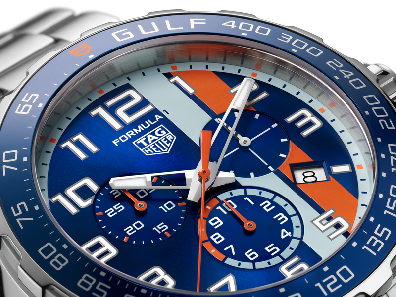 Formula 1 Chronograph Gulf 43mm Blue | Blue Dial