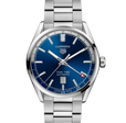Carrera Twin Time Blue Dial / Leather | Blue Dial