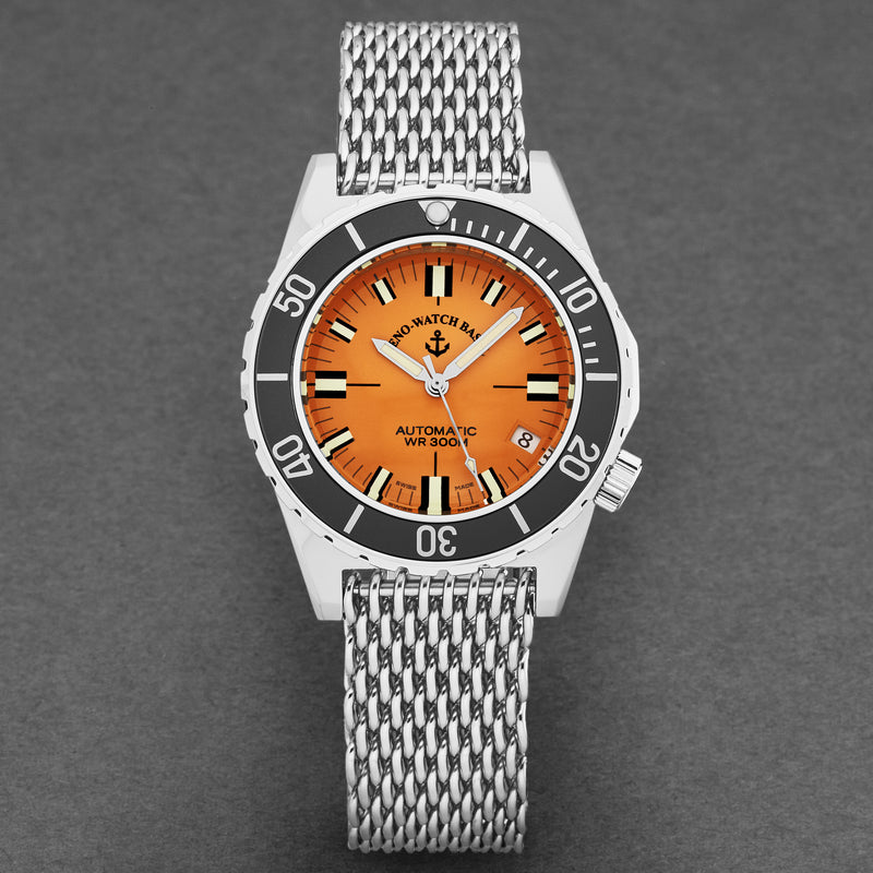 Army diver 485N-A5MM / Orange | Orange Dial