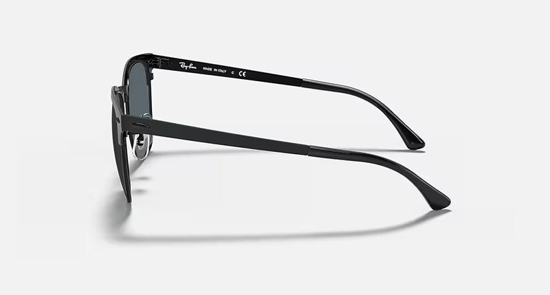 CLUBMASTER METAL UNISEX Shiny Black Top Matte / Blue