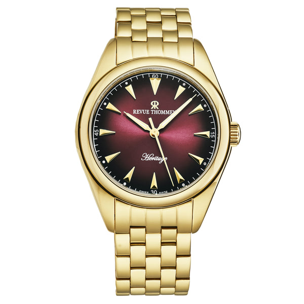 Heritage 21010.2116 / Burgundy | Red Dial