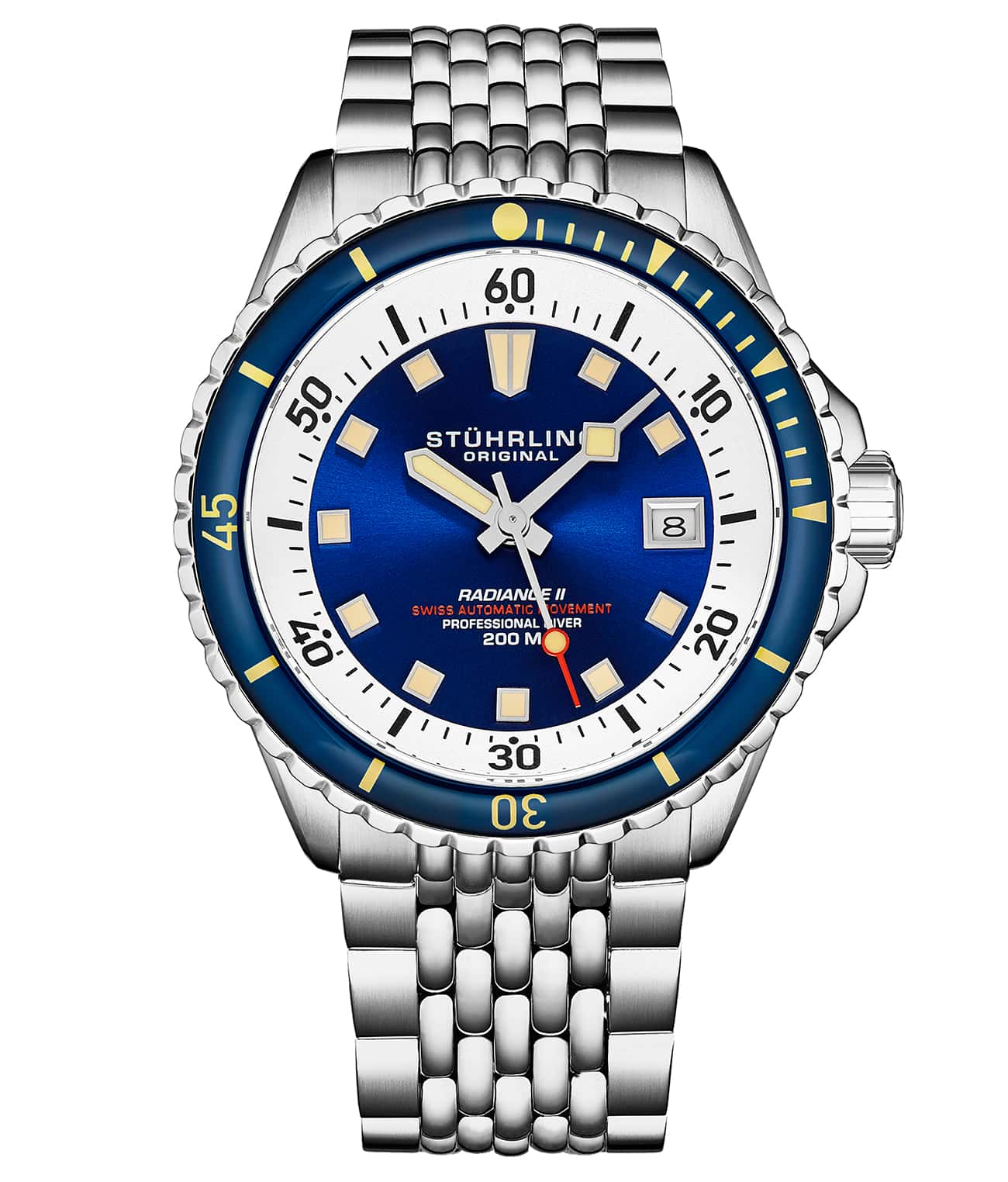 Radiance Diver Blue/ Stainless Steel | Blue Dial
