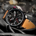 Hawker Hunter Retrograde Chronograph | Black Dial
