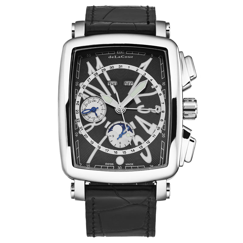 ViaLarga WAST1026-BLK / Black | Black Dial