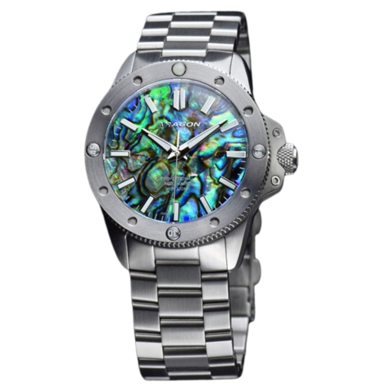 Matador 42 Automatic Abalone Dial | Mother of Peal Dial