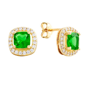 Juliet Stud Earrings 18k Yellow Gold