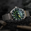 TORPEDO AUTOMATIC DIVER GREEN / STAINLESS STEEL Green Dial