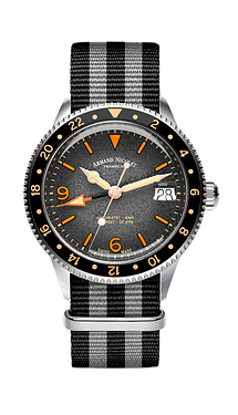 VS1 Black/ Nato | Black Dial