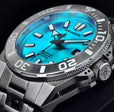 Silverjet AM/PM NH37 Automatic Teal Dial | Teal Dial