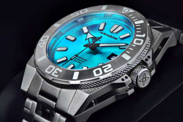 Silverjet AM/PM NH37 Automatic Teal Dial | Teal Dial