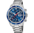 Aviator North Chrono Blue / Stainless Steel | Blue Dial