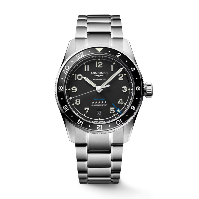 Spirit Zulu Black / Stainless Steel | Black Dial