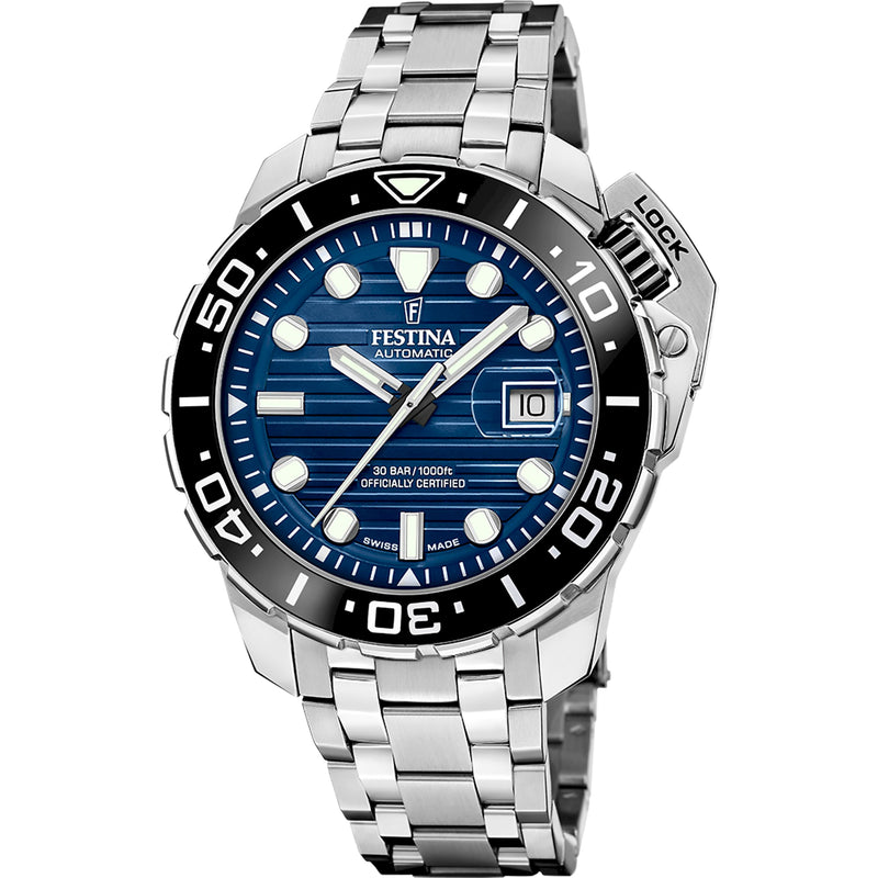 Odyssey Diver Blue / Stainless Steel | Blue Dial