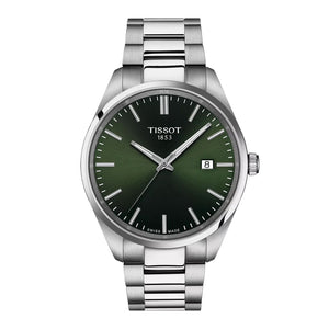 PR 100 Green / Steel Green Dial