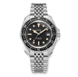 Diver 200M Automatic Vintage Bracelet Diving Watch | Black Dial