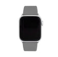 Silicone Adjustable Deployment Band  for Apple Watch Series 8/7/6/5/4/3/2/1/SE Grey (38mm | 40mm | 41mm) |  Dial