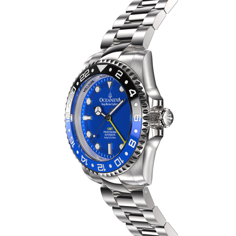 Deep Marine Explorer II GMT – Blue Dial