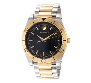 Sport 41mm / Black / Silver and Gold Black Dial