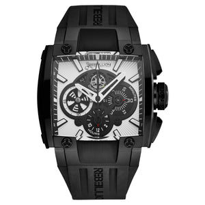 Re1 RBRE1CH.SB.WH / Silver black | Silver black Dial