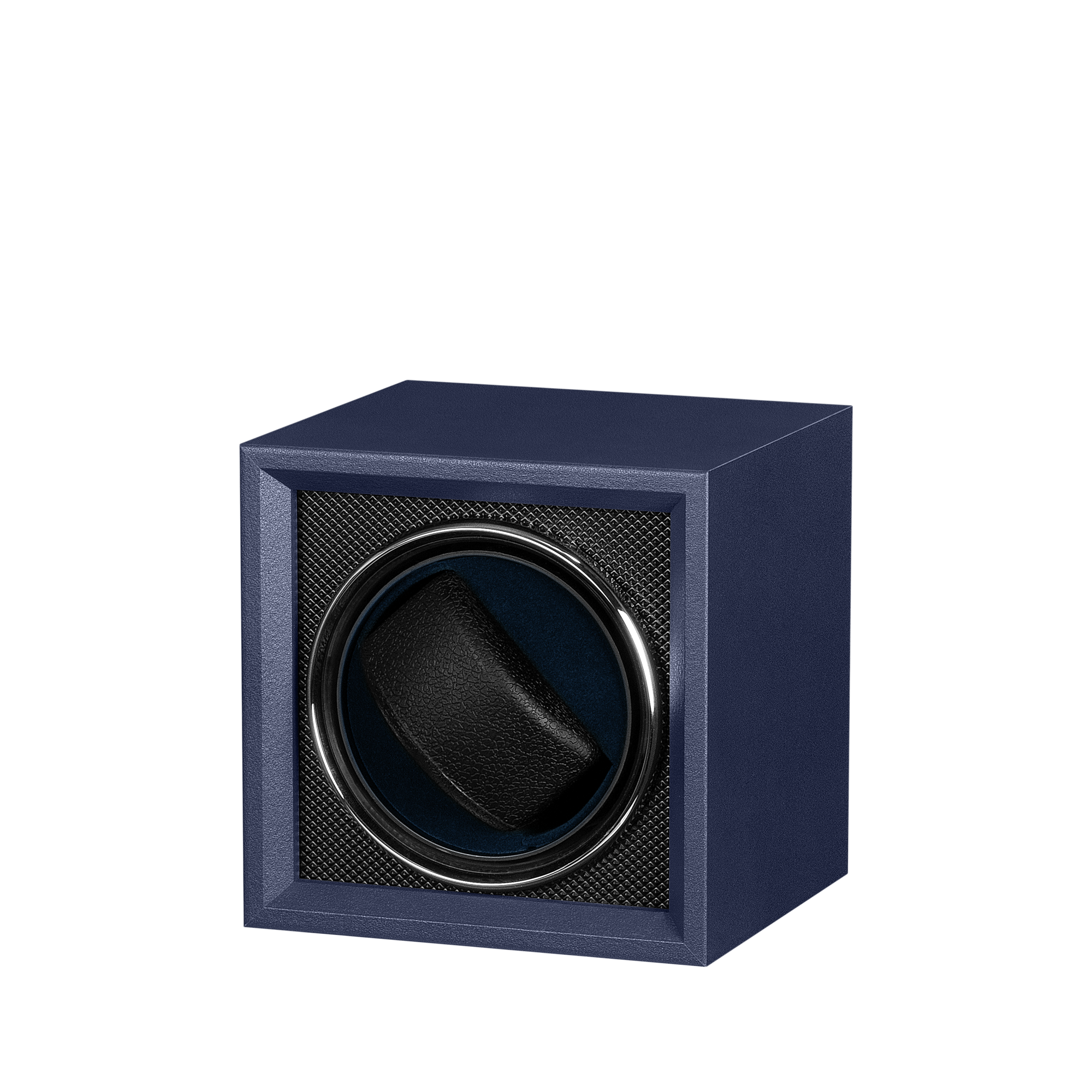 Mainspring Oxford Guardian 1-Slot Watch Winder - Blue Blue / Wood |  Dial