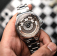 Staunton Chess Set Automatic Limited Edition Grey / Stainless Steel |  Dial