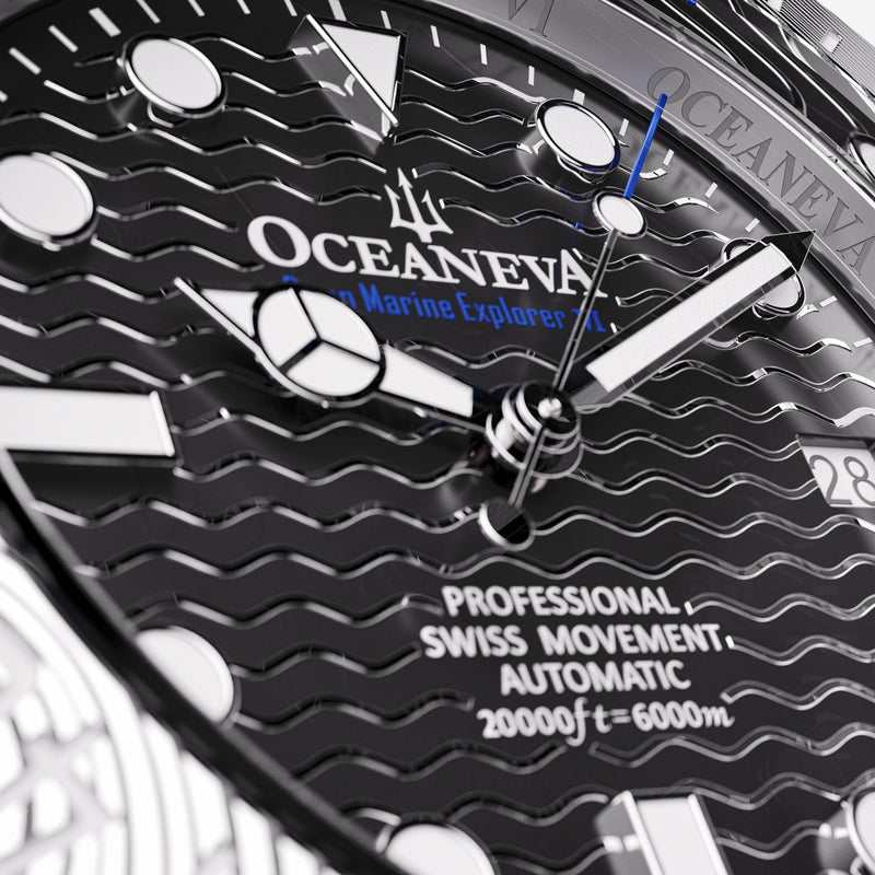 Deep Marine Explorer VI 6000m Grade 5 Titanium 6000m/BlackDial | Black Dial