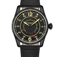Aviator Black Dial / Black Leather | Black Dial